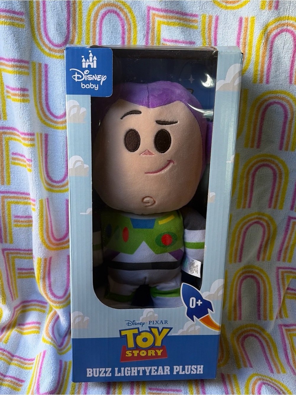 Disney Baby Toy Story Buzz Lightyear 12" Plush New, Sealed, exclusively at Aldi